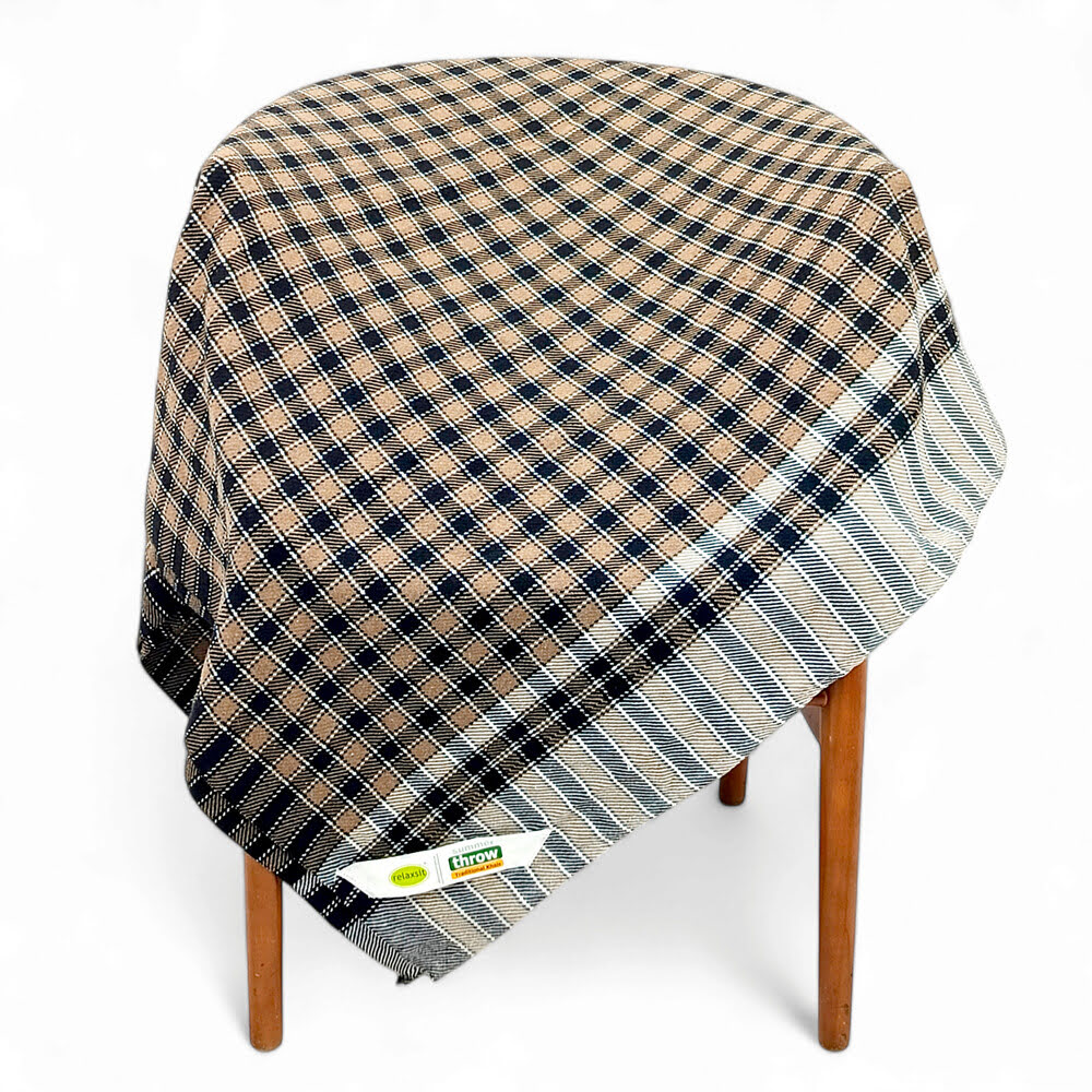 Cotton Summer Throw Kasuri khais Bed Throw Travel Blanket