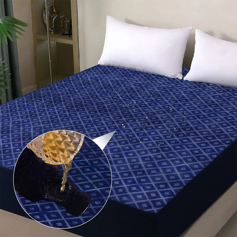 Relaxsit Waterproof Palachi Mattress Protector Cover King size options Fitted with 15" side pils stretchable Relaxsit