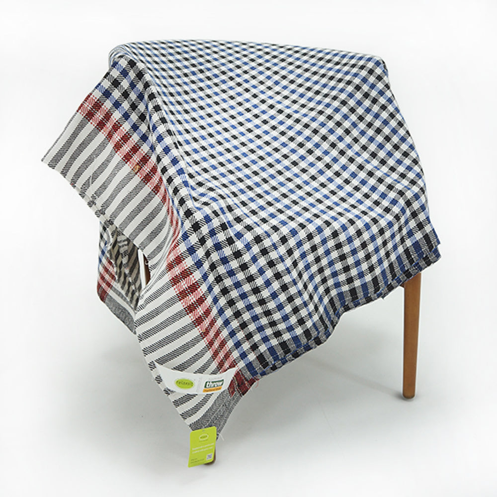 Cotton Summer Throw Kasuri khais Bed Throw Travel Blanket