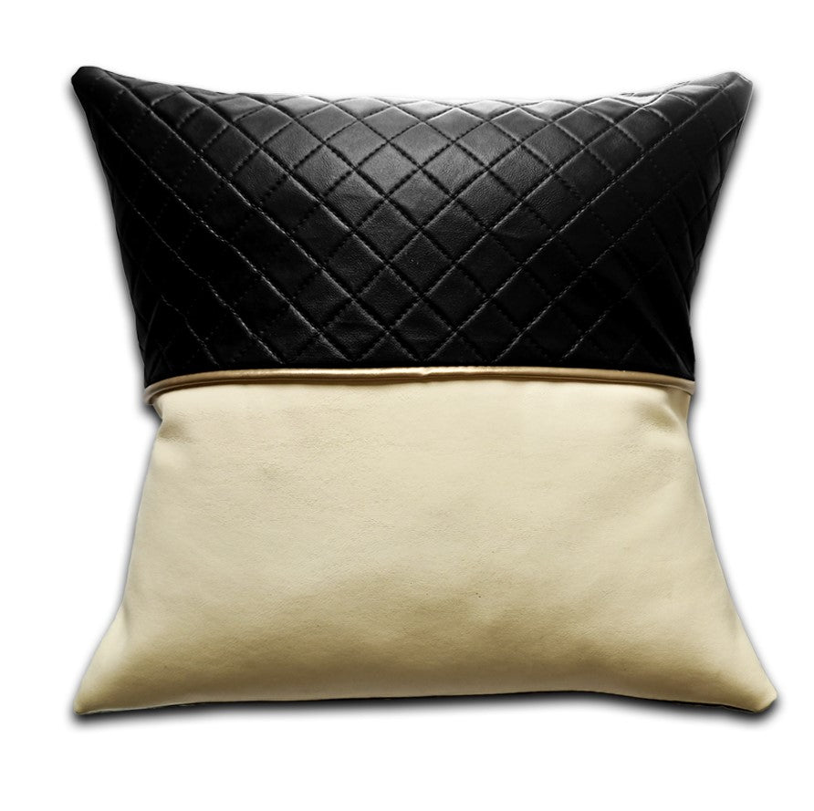 Leather Quilted Cushion - Relaxsit