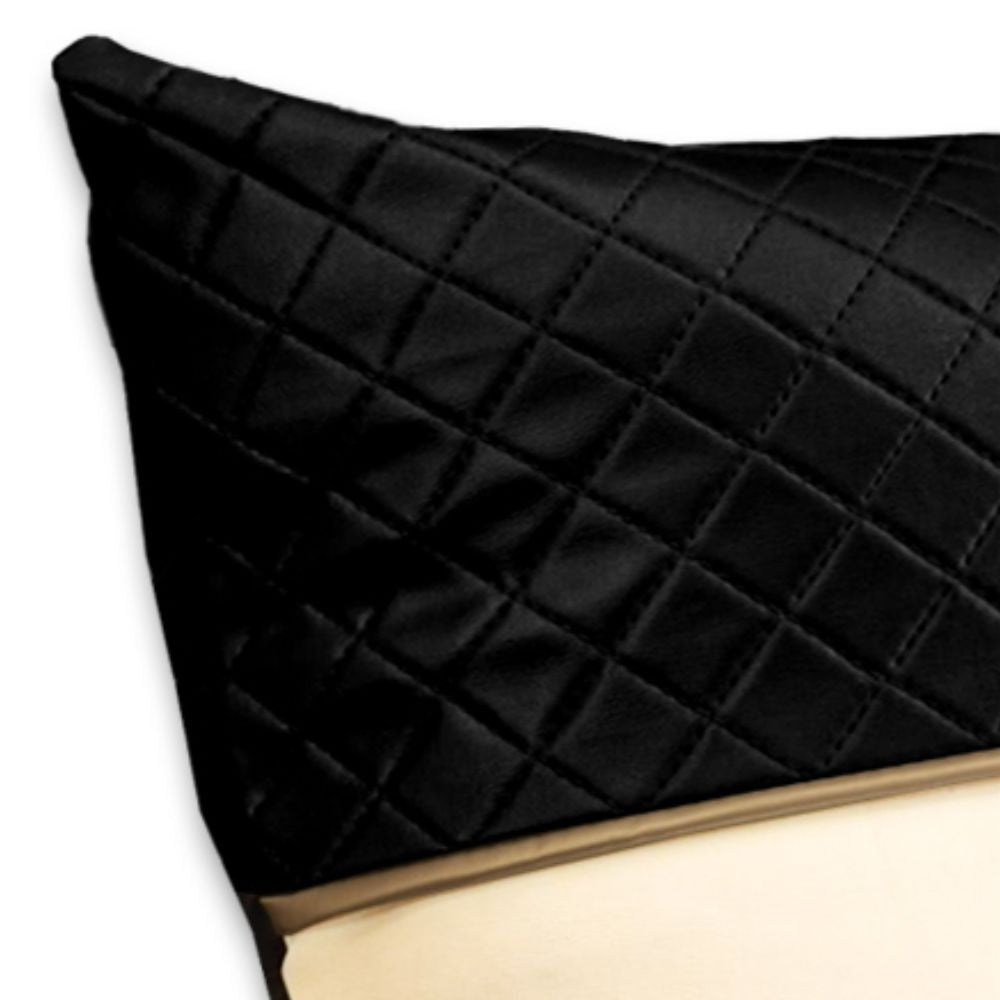 Leather Quilted Cushion - Relaxsit