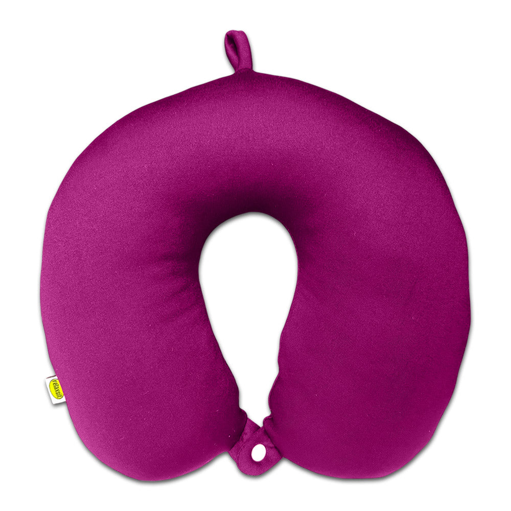 RELAXSIT World's Best Feather Soft Micro fiber Neck Pillow Travel Pillow Flight Pillow, Neck Cushion Head and Chin Supporting - Relaxsit