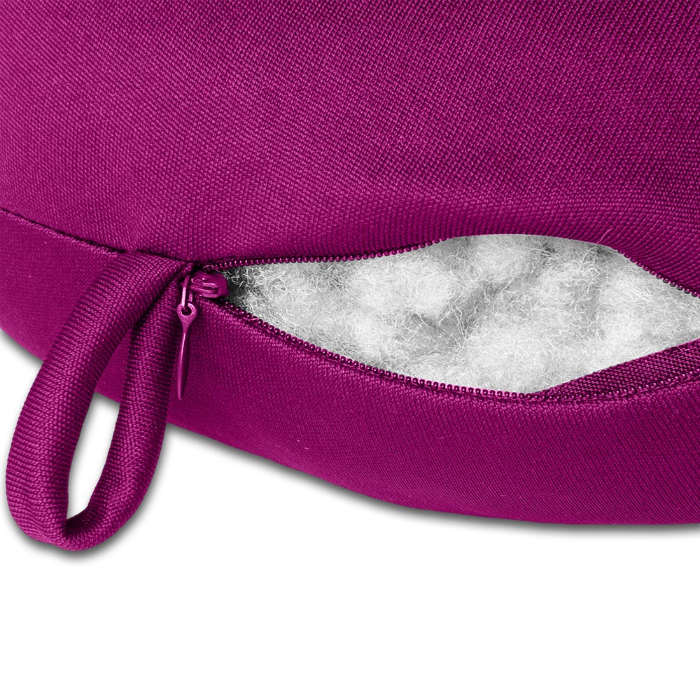 RELAXSIT World's Best Feather Soft Micro fiber Neck Pillow Travel Pillow Flight Pillow, Neck Cushion Head and Chin Supporting - Relaxsit