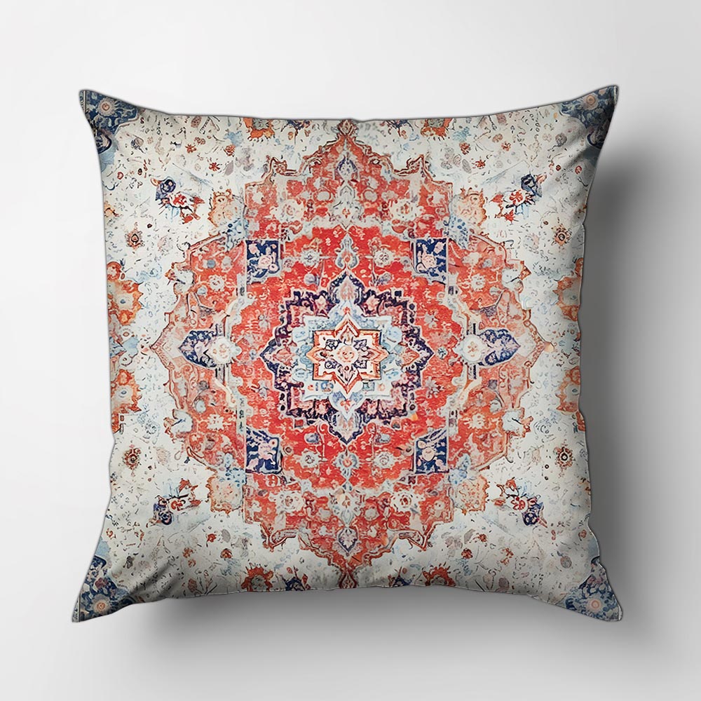 Pack of 5 Printed Cushion only covers Sitting Cushion throw pillow size: 16" x 16" or 40 x 40cm