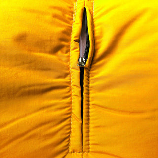 Relaxsit Bean Bag Stool – Traditional Round Footstool – Versatile Ottoman-style Footrest and Table Top – Dim. 45x45xH30cm - Relaxsit