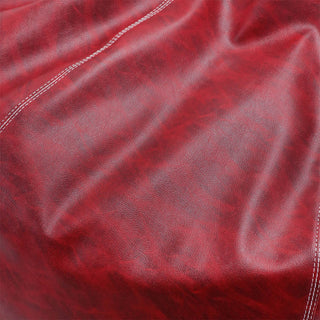 Relaxsit stretchy Puffy Leather Bean Bag medium for teens and young  adults Dim. 100x75cm