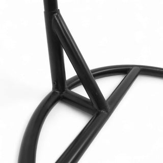 Relaxsit Orbit Swing Chair Indoor with solid foldable Stand – Green Leather seat & Golden Stainless steel openable Swing Frame