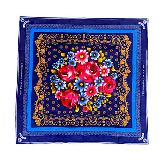 Relaxsit Pack of 2 Roti Romal Printed Kitchen Napkins Reusable Roti Cover Cloth  Floral Design Roti Romal