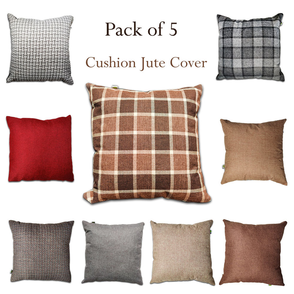 Jute Cushion Cover-Relaxsit