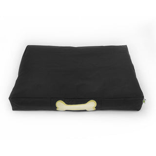 Relaxsit Large Pet Bed water proof for medium size dogs crushed foam & poly beans filled  Removable Cover