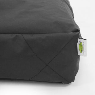 Relaxsit Large Pet Bed water proof for medium size dogs crushed foam & poly beans filled  Removable Cover