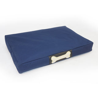 Relaxsit Jumbo  Pet Bed water proof for large dogs crushed foam & poly beans filled  Removable Cover