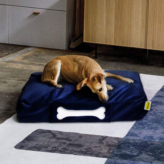 Relaxsit Jumbo  Pet Bed water proof for large dogs crushed foam & poly beans filled  Removable Cover