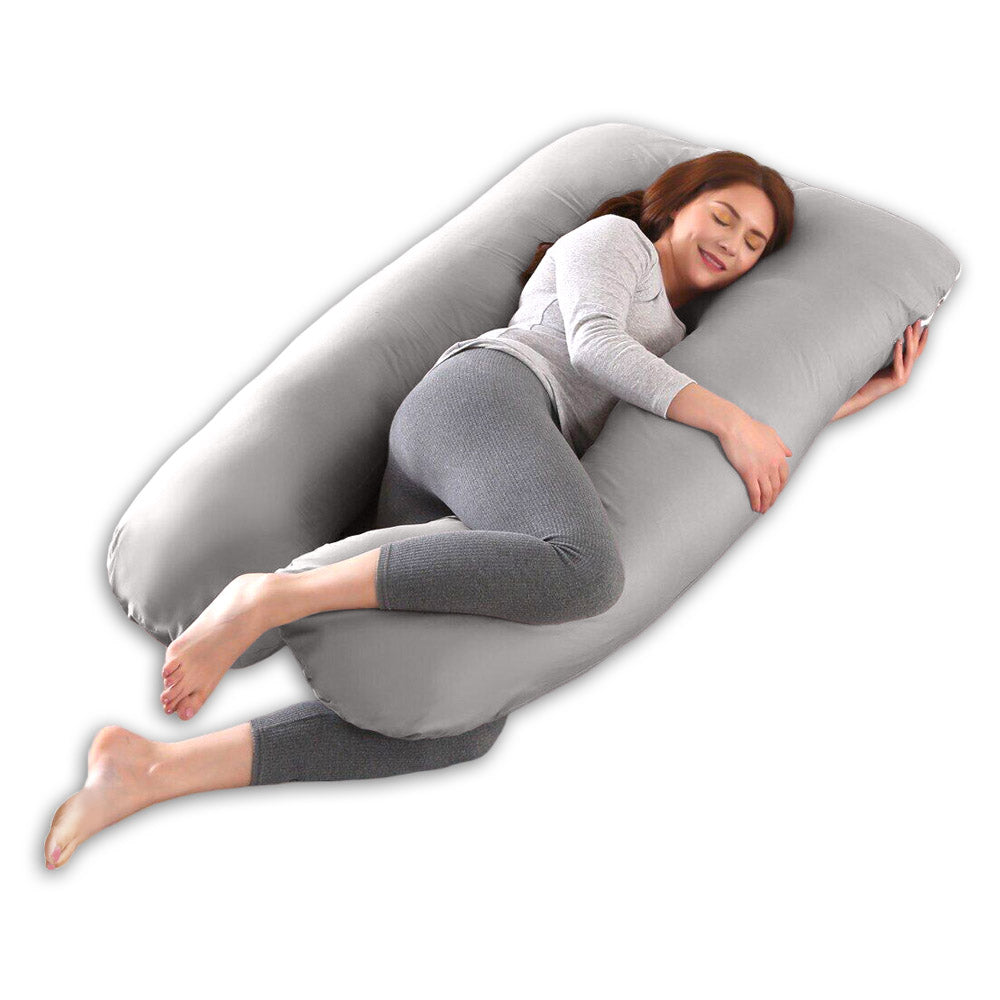 U Shaped Maternity Full Body Pillow for Women with Hip, Leg, Back, Belly Support U - shaped Bed Pillow options.