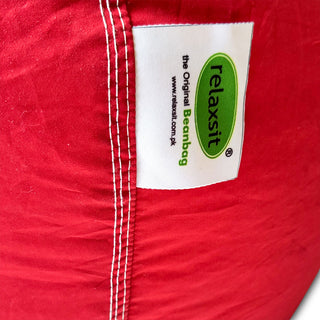 Puffy Plain Fabric Bean Bag