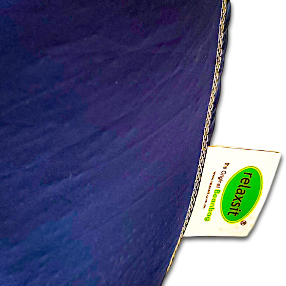 Puffy Plain Fabric Bean Bag