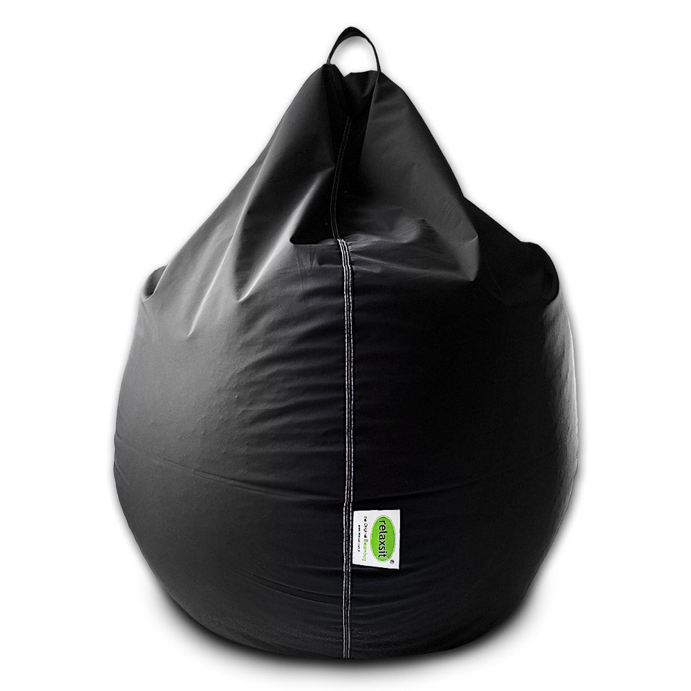 Puffy Plain Fabric Bean Bag