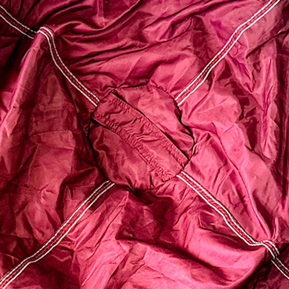 Puffy Plain Fabric Bean Bag