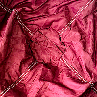 Puffy Plain Fabric Bean Bag
