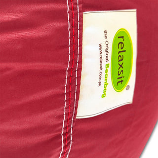 Puffy Plain Fabric Bean Bag