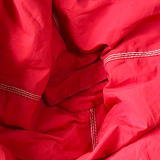 Puffy Plain Fabric Bean Bag