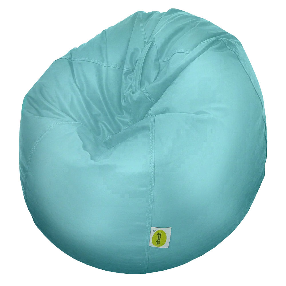 Relaxsit Puffy Leather Bean Bag – Versatile Comfy Bean Bag for Lounge and Bedroom – Water-Repellant Dim. 110x80cm - Relaxsit