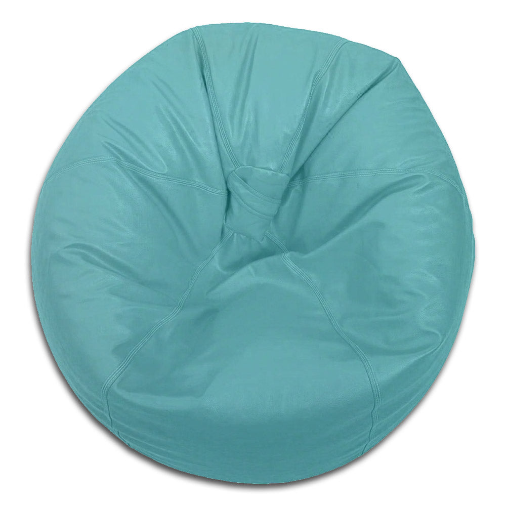 Relaxsit Puffy Leather Bean Bag – Versatile Comfy Bean Bag for Lounge and Bedroom – Water-Repellant Dim. 110x80cm - Relaxsit