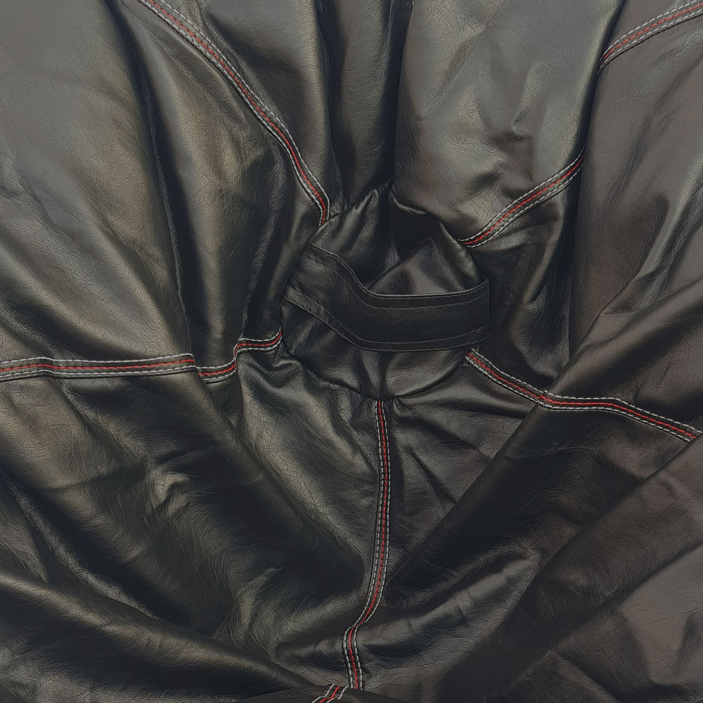 Relaxsit Puffy Leather Bean Bag – Versatile Comfy Bean Bag for Lounge and Bedroom – Water-Repellant Dim. 110x80cm - Relaxsit