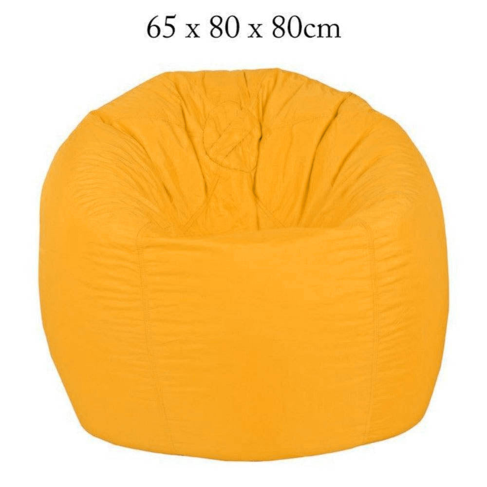 Puffy Plain Fabric Bean Bag Chair -  - Relaxsit