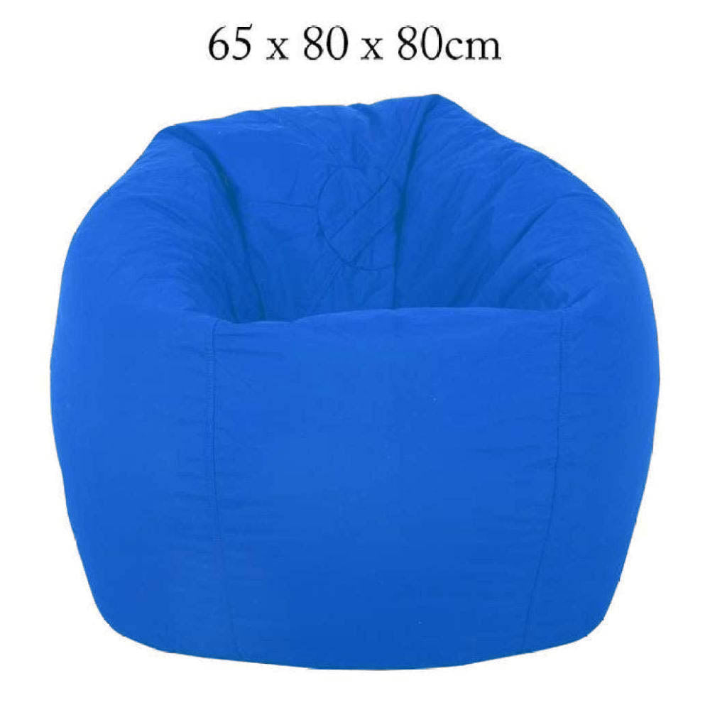 Puffy Plain Fabric Bean Bag Chair -  - Relaxsit