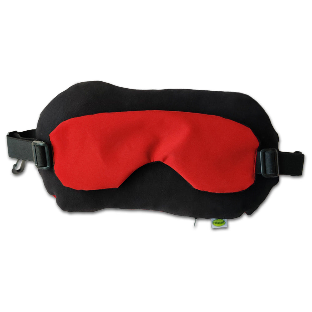 Travel Buddy Neck Pillow With Eye Mask 2 In 