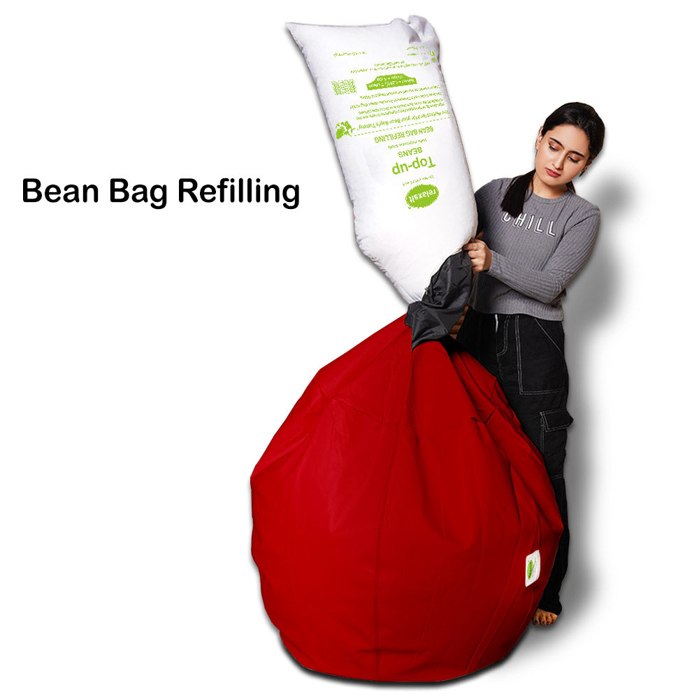 Relaxsit EPS Pearls – Premium Quality Polystyrene Beans – Bean Bag Refilling Available in 0.5, 1, 2, and 4kg Packets