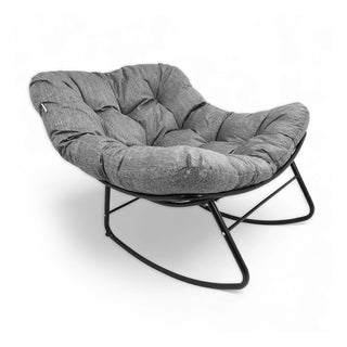 Relaxsit AURA Rocking Chair with Ottoman Indoor and outdoor use