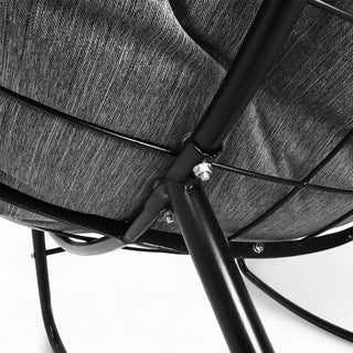 Relaxsit AURA Rocking Chair with Ottoman Indoor and outdoor use