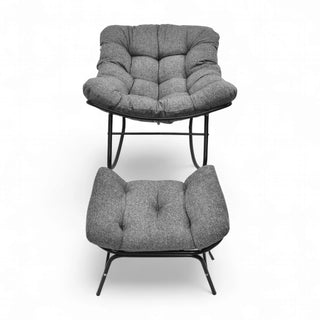 Relaxsit AURA Rocking Chair with Ottoman Indoor and outdoor use