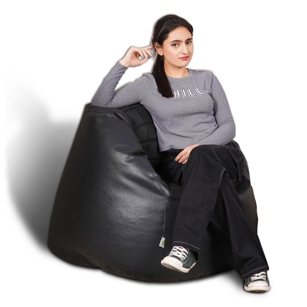 Sports Chair Faux Leather Large Bean Bag -  - Relaxsit