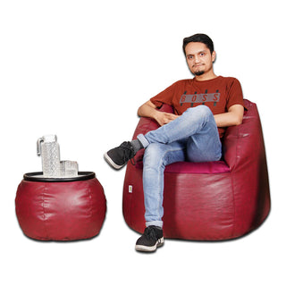 Sports Chair Faux Leather Large Bean Bag -  - Relaxsit