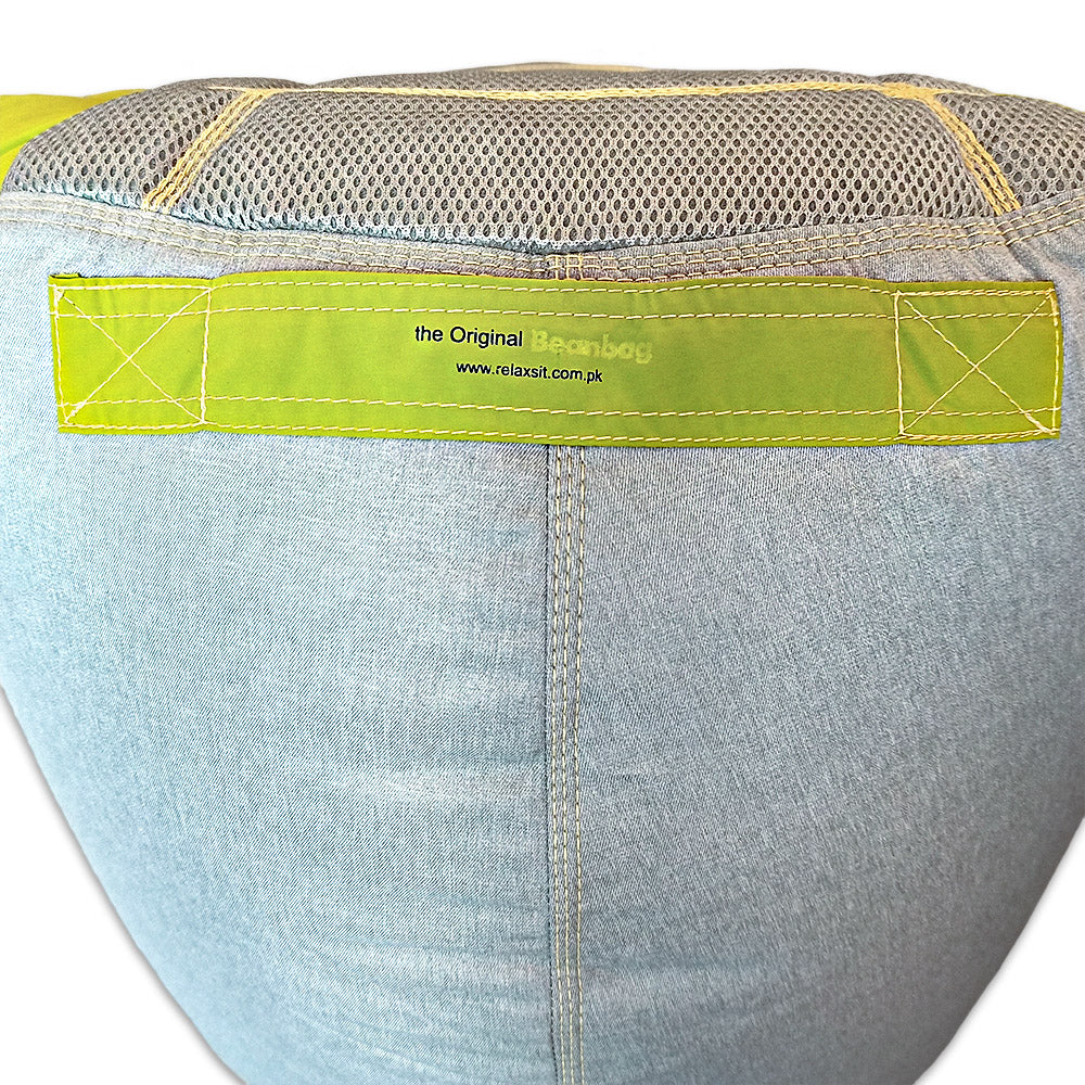 Sports Chair Kids Sofa Bean Bag Polyester Fabric - Relaxsit