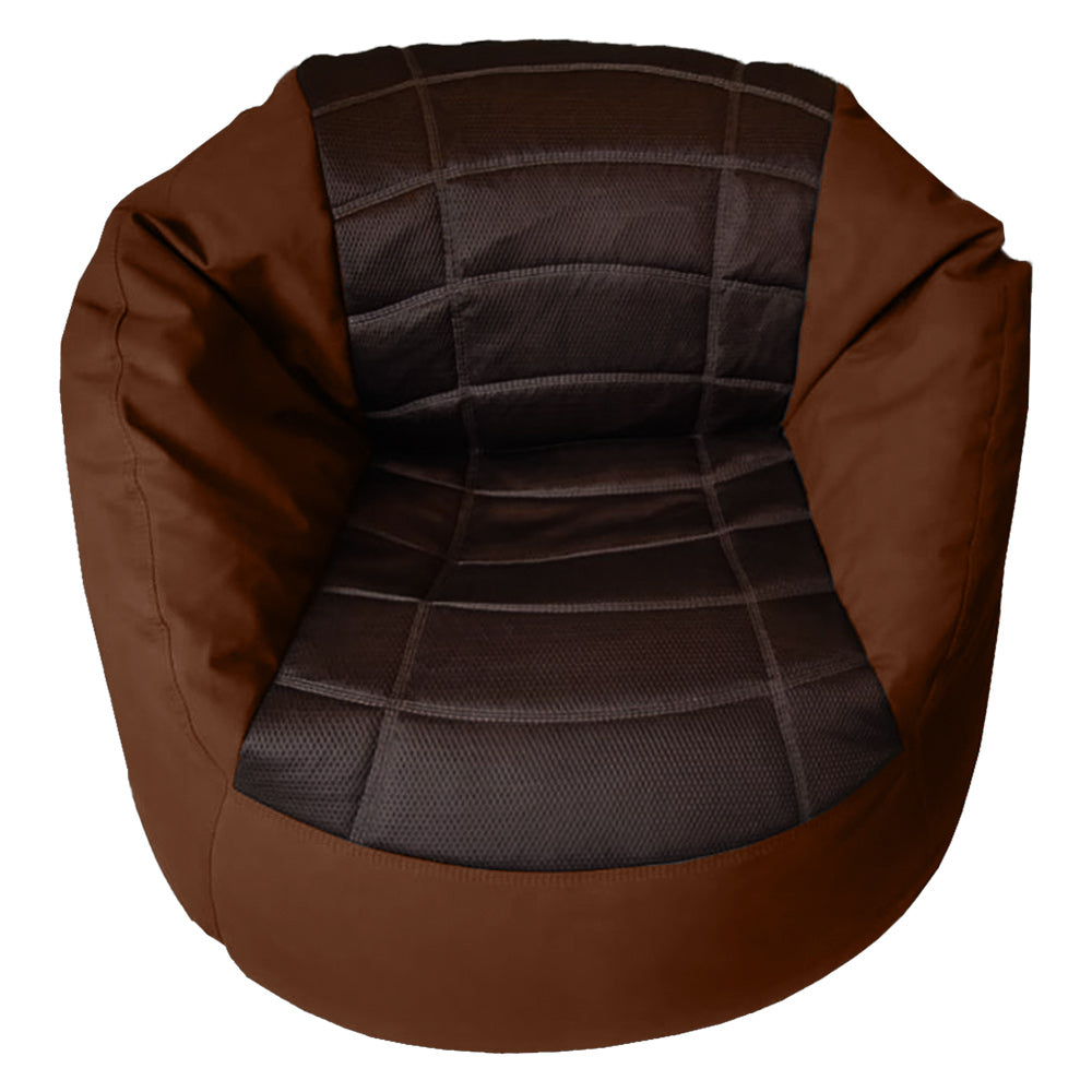 Sports Chair King Size Fabric Bean Bag Sofa - Xl Beanbag Sofa Chair L 110 x W 90 x H 85cm -  - Relaxsit