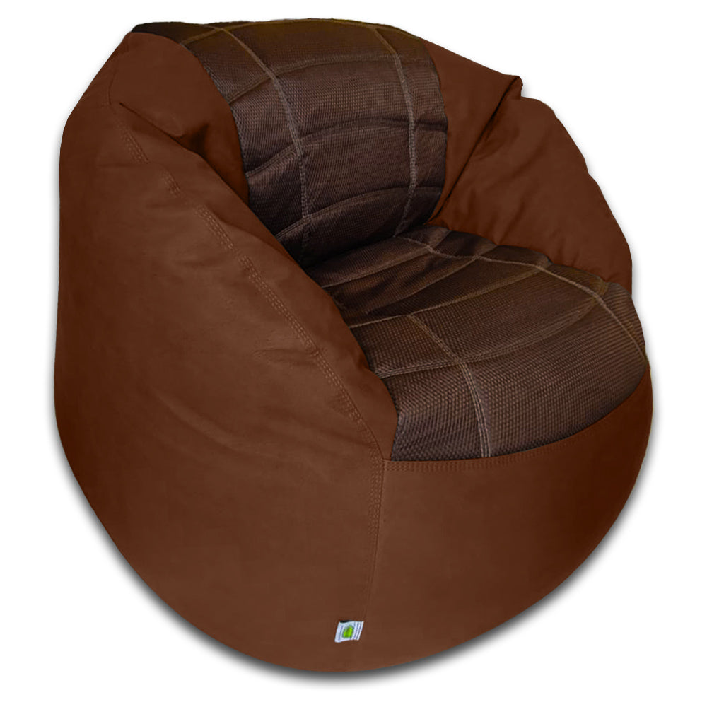 Sports Chair King Size Fabric Bean Bag Sofa - Xl Beanbag Sofa Chair L 110 x W 90 x H 85cm -  - Relaxsit