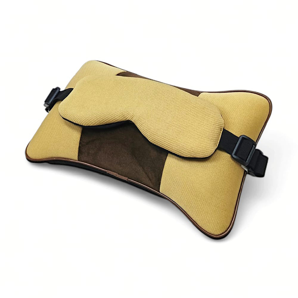 Travel Buddy Pro Neck Pillow Car Pillow & Eye Mask 3 In 1