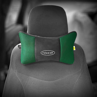 relaxsit Travel Buddy Pro Neck Pillow  Car Seat Support for Driving Comfort – Compact Neck Rest – Travel Pillow for Long Road Trip