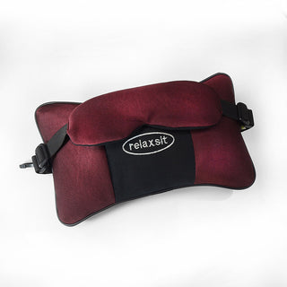 relaxsit Travel Buddy Pro Neck Pillow  Car Seat Support for Driving Comfort – Compact Neck Rest – Travel Pillow for Long Road Trip