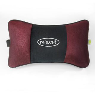relaxsit Travel Buddy Pro Neck Pillow  Car Seat Support for Driving Comfort – Compact Neck Rest – Travel Pillow for Long Road Trip