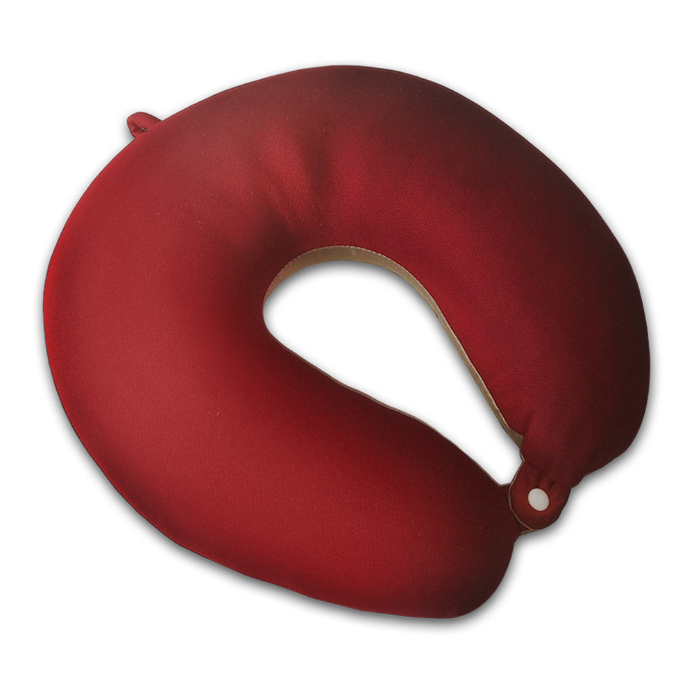 Relaxsit Microfiber Two tone color Neck Pillow – Extremely Soft and Comfortable Neck Cushion – Head and Chin Support Travel Neck Pillow - Relaxsit