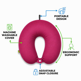 Relaxsit Travel Pillow Two tone  Neck Pillow Travel Neck Pillow u-shape cushion