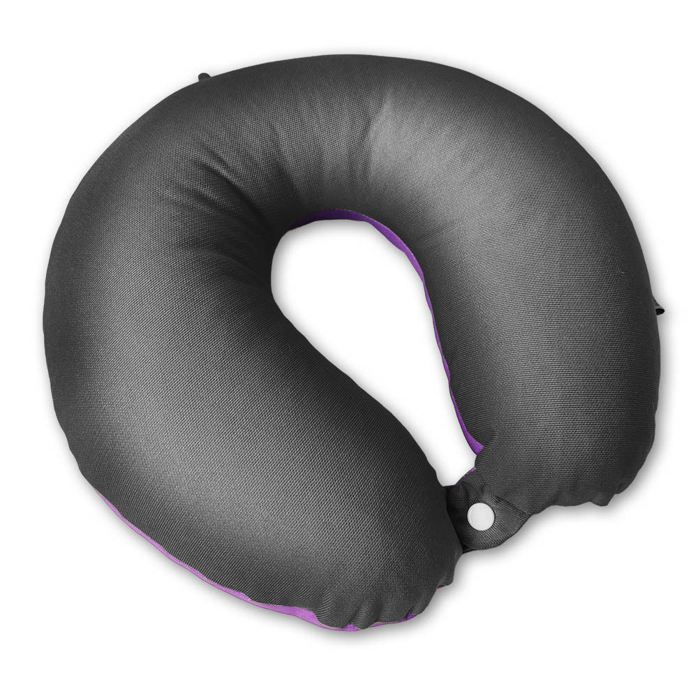 Relaxsit Microfiber Two tone color Neck Pillow – Extremely Soft and Comfortable Neck Cushion – Head and Chin Support Travel Neck Pillow - Relaxsit