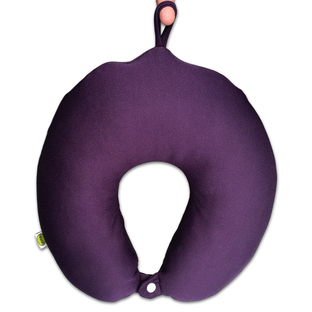 Relaxsit Microfiber Two tone color Neck Pillow – Extremely Soft and Comfortable Neck Cushion – Head and Chin Support Travel Neck Pillow - Relaxsit