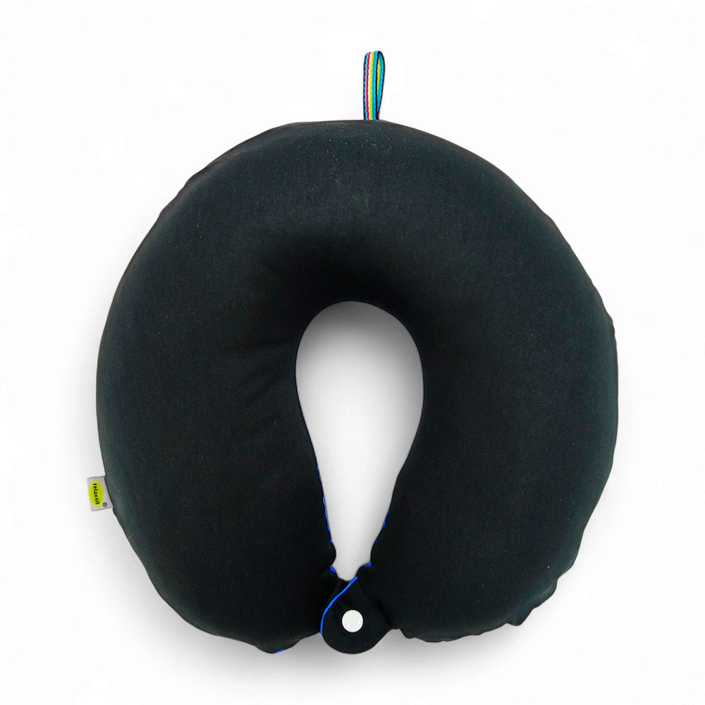 Relaxsit Fiber Two tone color Neck Pillow Travel Neck Pillow