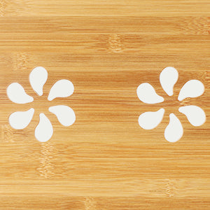 Relaxsit Laptop Desk for Bed, Bamboo Laptop Desk Double Flower Only 13.5"